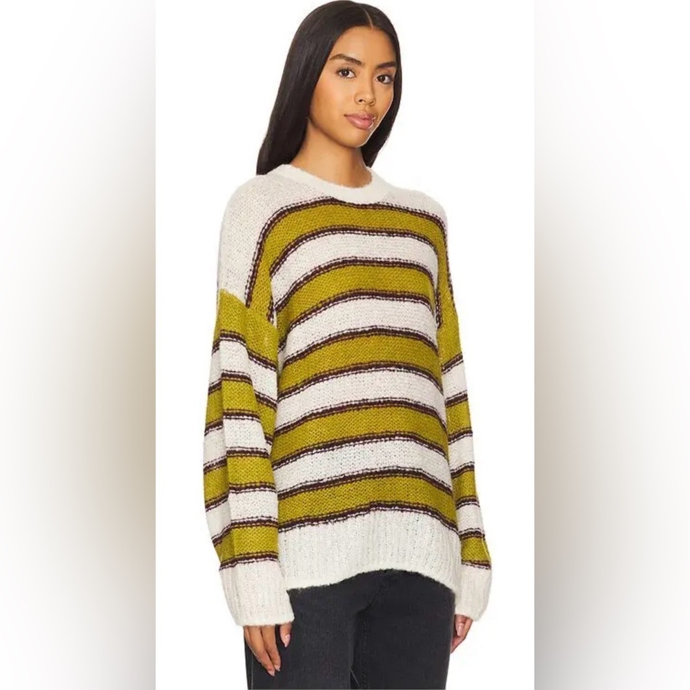 MOTHER THE BIGGIE JUMPER IN OLIVE - Picture 5 of 7